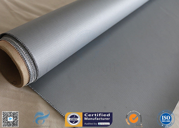 18OZ 510g Silicone Coated Fiberglass Fabric 1*50m High Intensity Thermal Insulation
