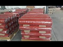 দ্বিমুখী অগ্নি-প্রতিরোধী সিলিকন রাবার প্রলিপ্ত ফাইবারগ্লাস ফ্যাব্রিক কাপড়