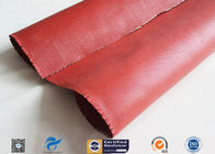 1010g Red Silicone Coated Fiberglass Fabric 1mm Electrical Insulation Durable
